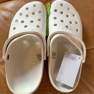 Crocs white sz w12 m10